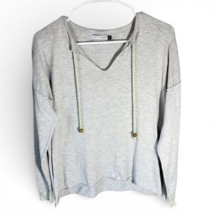 Zaket & Plover Pullover Shirt Gray Green Long Sleeve Women’s Size XS